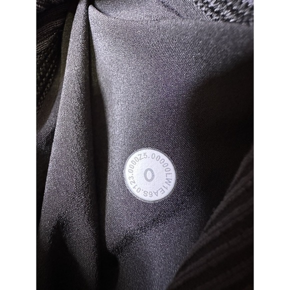 Lululemon Ribbed Softstreme T-Shirt Dress Black Short Sleeve Size 0 - MSRP $99 - Picture 4 of 11